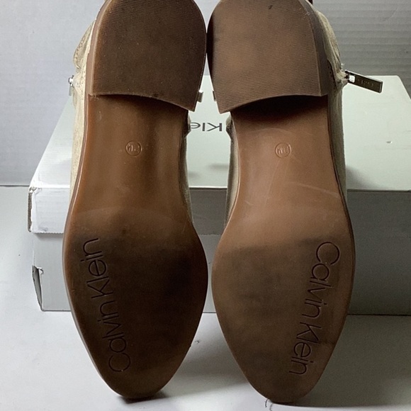 Calvin Klein | Plain Toe Casual Style Suede Faux Fur Street Style Plain - Picture 10 of 11